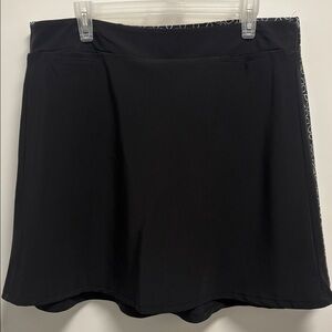 croft & barrow Black women’s Skort L